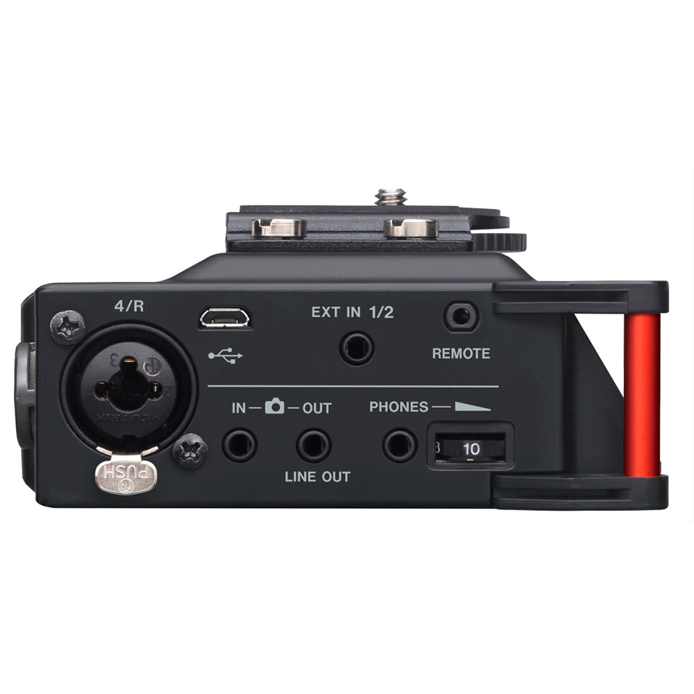 Grabador Audio Digital Tascam Portatil para Dslr 4 Canales (In:4Xlr) DR-70D