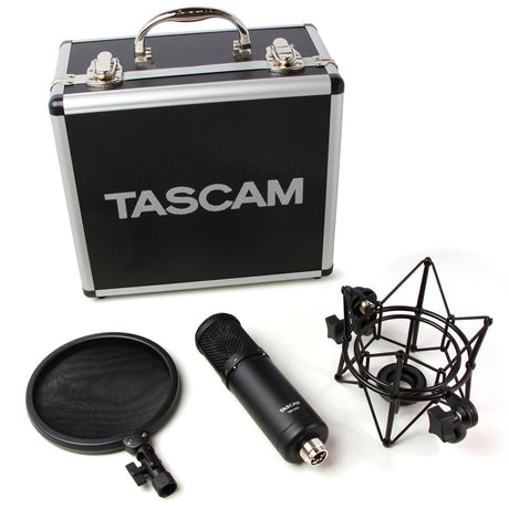 Microfono Condensador Tascam De Estudio (Diafragma Grande) TM-280