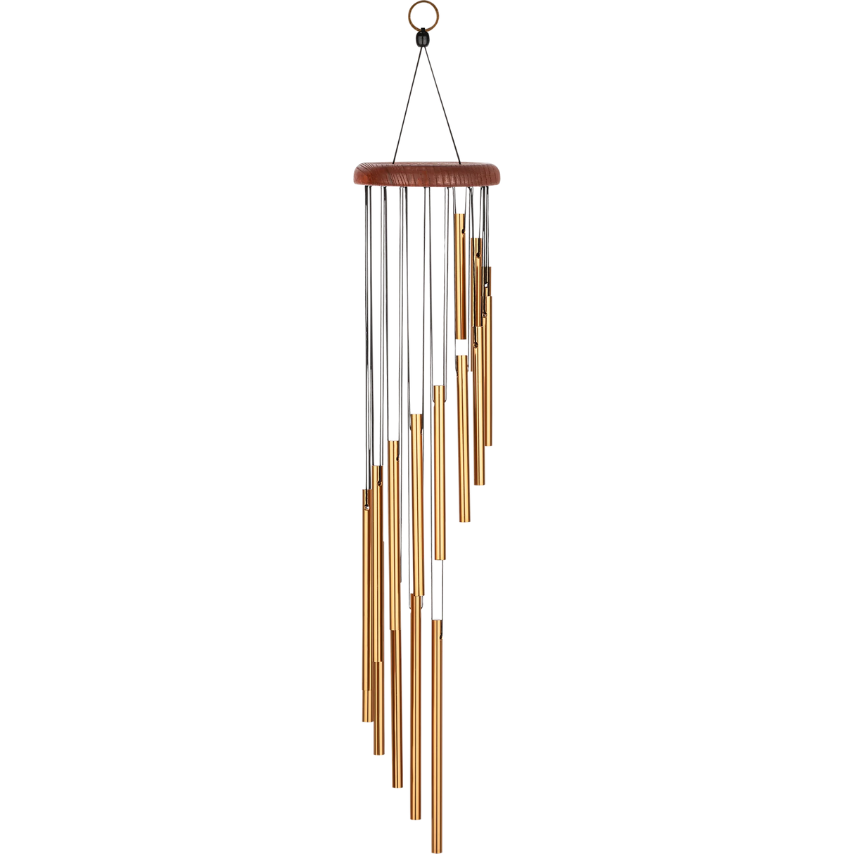 Campanitas De Meditación Wind Chimes 29"/73Cm Spiral Chime Bronze