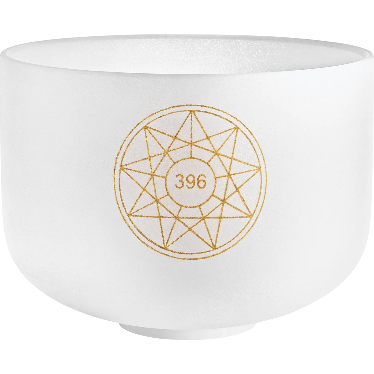 Cuenco De Sonoterapia De Cristal Solfeggio Crystal Singing Bowl 10", Nota:G4, Ut 396Hz