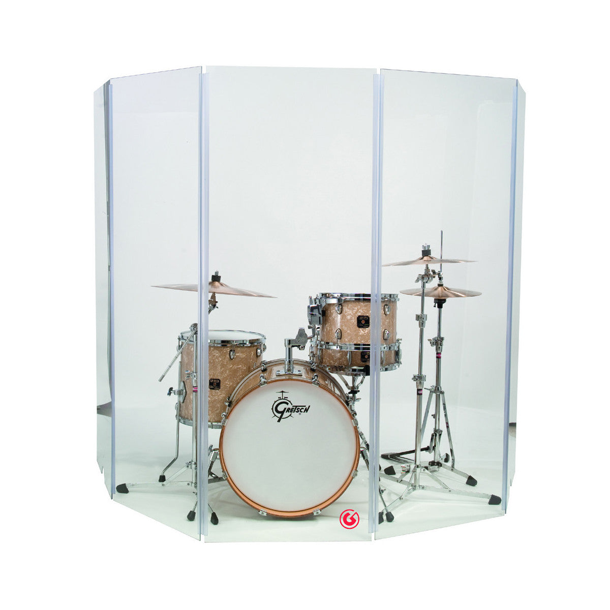 Rack Acústico 5 Paneles Acrílicos Transparente Gds-5 Gibraltar