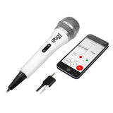 Microfono Ik Multimedia Vocal/Karaoke Dispositivos Moviles (Blanco) iRig Voice (White)